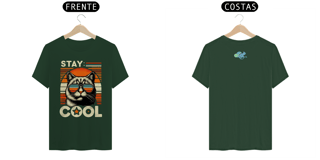 Nome do produto CAMISETA T-SHIRT CLASSIC F/V CAT, STAY COOL