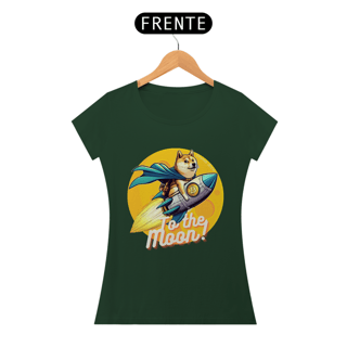Nome do produto CAMISETA BABY LONG ALGODÃO PIMA, BITCOIN TO THE MOON 