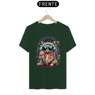 Nome do produto CAMISETA T-SHIRT CLASSIC CAT, ANIMAL DOCE