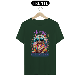 Nome do produto CAMISETA T-SHIRT ALGODÃO PIMA CAT, TA RUIM