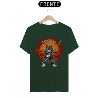 Nome do produto CAMISETA T-SHIRT CLASSIC, SAMURAI CAT