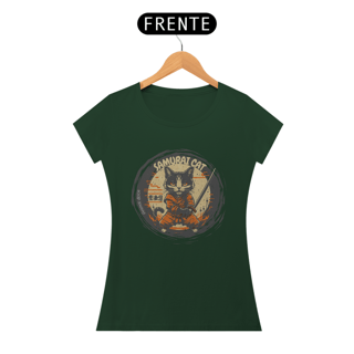 Nome do produto CAMISETA BABY LONG PIMA, SAMURAI CAT