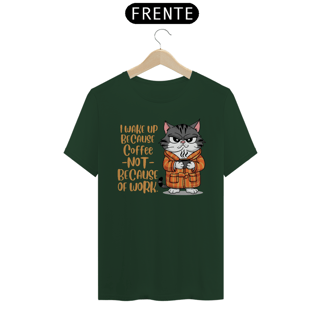 Nome do produto CAMISETA T-SHIRT CLASSIC, CAT COFFEE