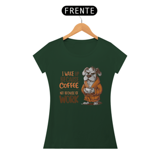 Nome do produto CAMISETA BABY LONG PIMA, DOG COFFEE