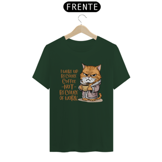 Nome do produto CAMISETA T-SHIRT CLASSIC, CAT COFFEE