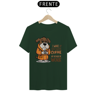 Nome do produto CAMISETA T-SHIRT CLASSIC, DOG COFFEE