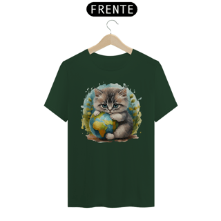 Nome do produto CAMISETA T-SHIRT PIMA, CAT PLANETA