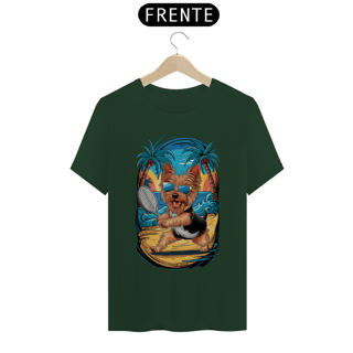 Nome do produto CAMISETA T-SHIRT PIMA, DOG YORKSHIRE TERRIER TENIS