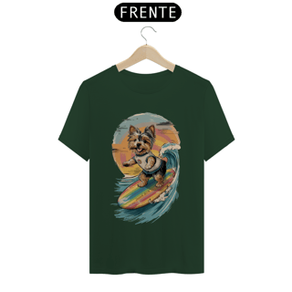 Nome do produto CAMISETA T-SHIRT PIMA, DOG SURF YORKSHIRE TERRIER