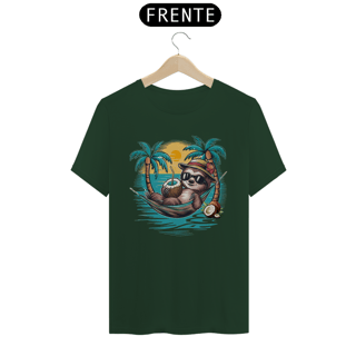 Nome do produto CAMISETA T-SHIRT PIMA, BICHO PREGUIÇA