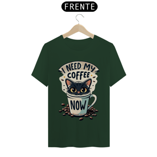 Nome do produto CAMISETA T-SHIRT CLASSIC, CAT COFFEE