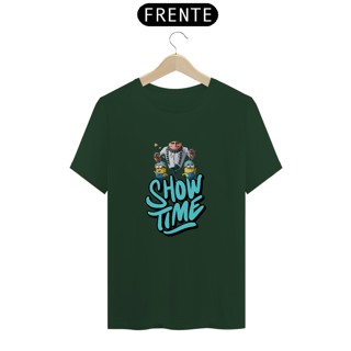 Nome do produto CAMISETA T-SHIRT ALGODÃO PIMA, MEU MALVADO FAVORITO SHOW TIME