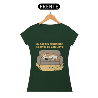 Nome do produto CAMISETA BABY LONG PIMA, CAT FRASES