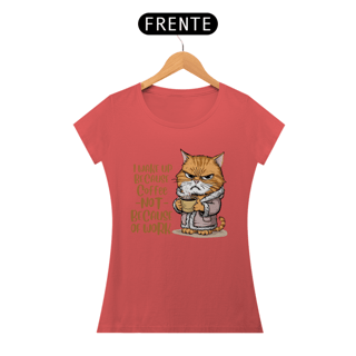 Nome do produto CAMISETA BABY LONG ESTONADA, CAT  COFFEE