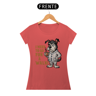 Nome do produto CAMISETA BABY LONG ESTONADA, DOG COFFEE