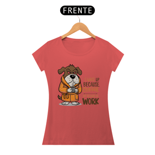 Nome do produto CAMISETA BABY LONG ESTONADA, DOG COFFEE