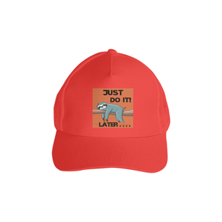 Nome do produto BONE AMERICANO C/TELA, JUST DO IT LATER SONECA 