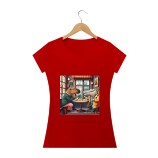 Nome do produto CAMISETA BABY LONG QUALITY,  FRIENDS 