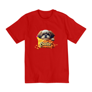 Nome do produto CAMISETA QUALITY INFANTIL, DOG CHEETOS IMPOSSIVEL TER SO UM - 2 HA 8 ANOS