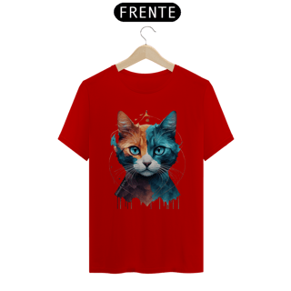 Nome do produto CAMISETA T-SHIRT QUALITY, COLORFUL CAT
