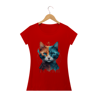 Nome do produto CAMISETA BABY LONG CLASSIC, COLORFUL CAT 