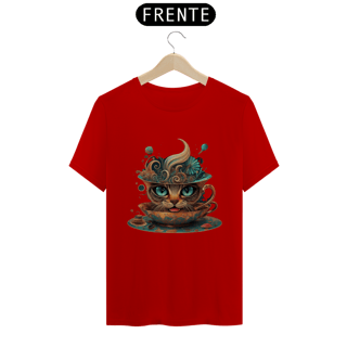 Nome do produto CAMISETA T-SHIRT CLASSIC, CAT IN THE CUP