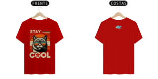 Nome do produto CAMISETA T-SHIRT CLASSIC F/V CAT, STAY COOL