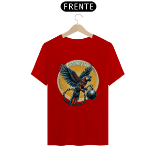 Nome do produto CAMISETA T-SHIRT QUALITY ARARA, LET ME FREE