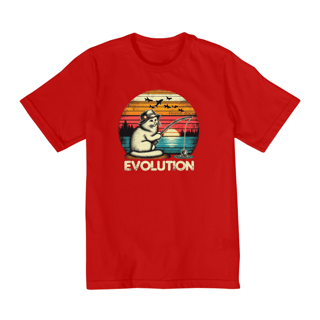 Nome do produto CAMISETA QUALITY INFANTIL, CAT EVOLUTION-10 A 14 ANOS