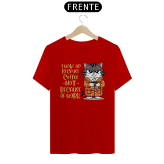 Nome do produto CAMISETA T-SHIRT CLASSIC, CAT COFFEE