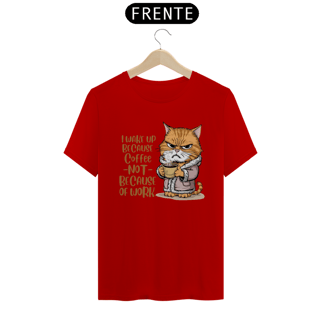Nome do produto CAMISETA T-SHIRT QUALITY, CAT COFFEE