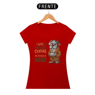 Nome do produto CAMISETA BABY LONG QUALITY, DOG COFFEE