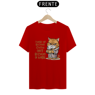 Nome do produto CAMISETA T-SHIRT CLASSIC, CAT COFFEE