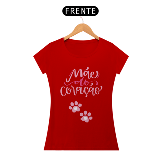 Nome do produto CAMISETA BABY LONG QUALITY, PET MÃE DE CORAÇÃO 