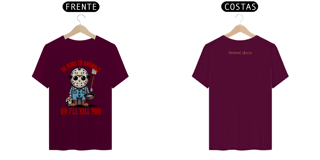 Nome do produto CAMISETA T-SHIRT CLASSIC F/V , JASON BE KIND SEXTA FEIRA 13