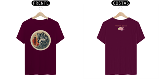 Nome do produto CAMISETA T-SHIRT CLASSIC F/V, AKITA INU SOL NASCENTE