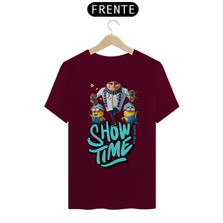 Nome do produto CAMISETA T-SHIRT QUALITY, MEU MALVADO FAVORITO SHOW TIME