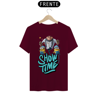 Nome do produto CAMISETA T-SHIRT QUALITY, MEU MALVADO FAVORITO SHOW TIME