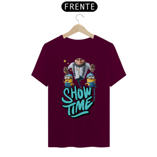Nome do produto CAMISETA T-SHIRT CLASSIC, MEU MALVADO FAVORITO SHOW TIME