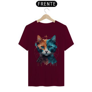 Nome do produto CAMISETA T-SHIRT QUALITY, COLORFUL CAT