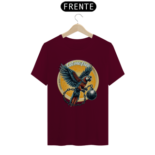 Nome do produto CAMISETA T-SHIRT QUALITY ARARA, LET ME FREE