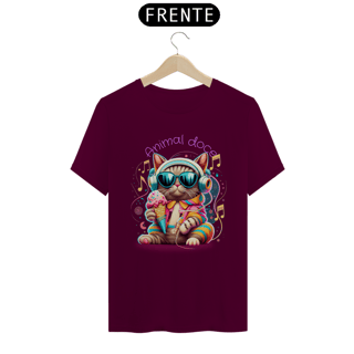 Nome do produto CAMISETA T-SHIRT CLASSIC CAT, ANIMAL DOCE