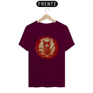 Nome do produto CAMISETA T-SHIRT CLASSIC, SAMURAI CAT