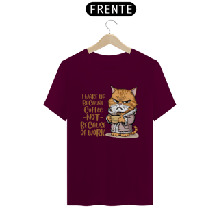 Nome do produto CAMISETA T-SHIRT CLASSIC, CAT COFFEE