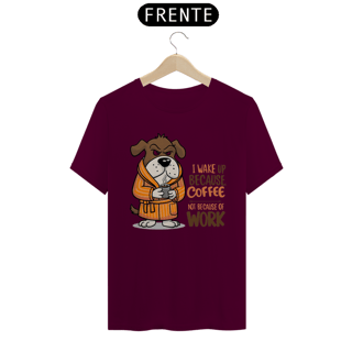 Nome do produto CAMISETA T-SHIRT CLASSIC, DOG COFFEE