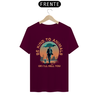 Nome do produto CAMISETA T-SHIRT CLASSIC DOG, LINHA FILME JOHN WICK BE KIND TO ANIMALS