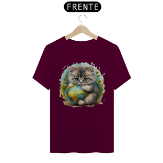 Nome do produto CAMISETA T-SHIRT CLASSIC, CAT PLANETA
