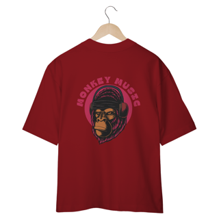 Nome do produto CAMISETA OVERSIZED COSTAS, MONKEY MUSIC