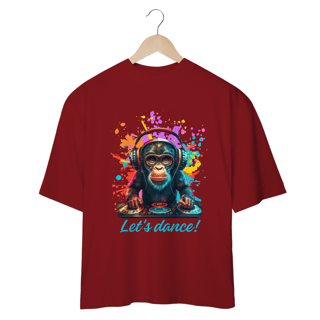 Nome do produto CAMISETA OVERSIZED, MONKEY LET´S DANCE
