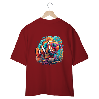 Nome do produto CAMISETA OVERSIZED COSTAS FISH